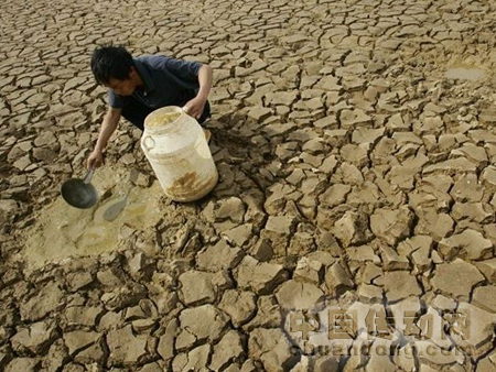 何時(shí)能給干涸的大地一片綠洲