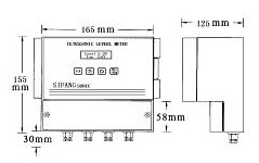 西門機電SEMEM DS200K型分體式超聲波液位控制器 外形尺寸圖