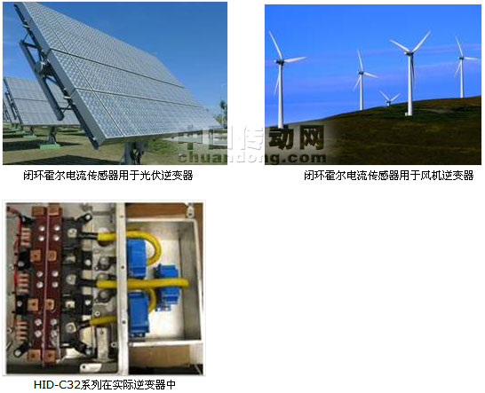 閉環(huán)霍爾電流傳感器用于光伏逆變器